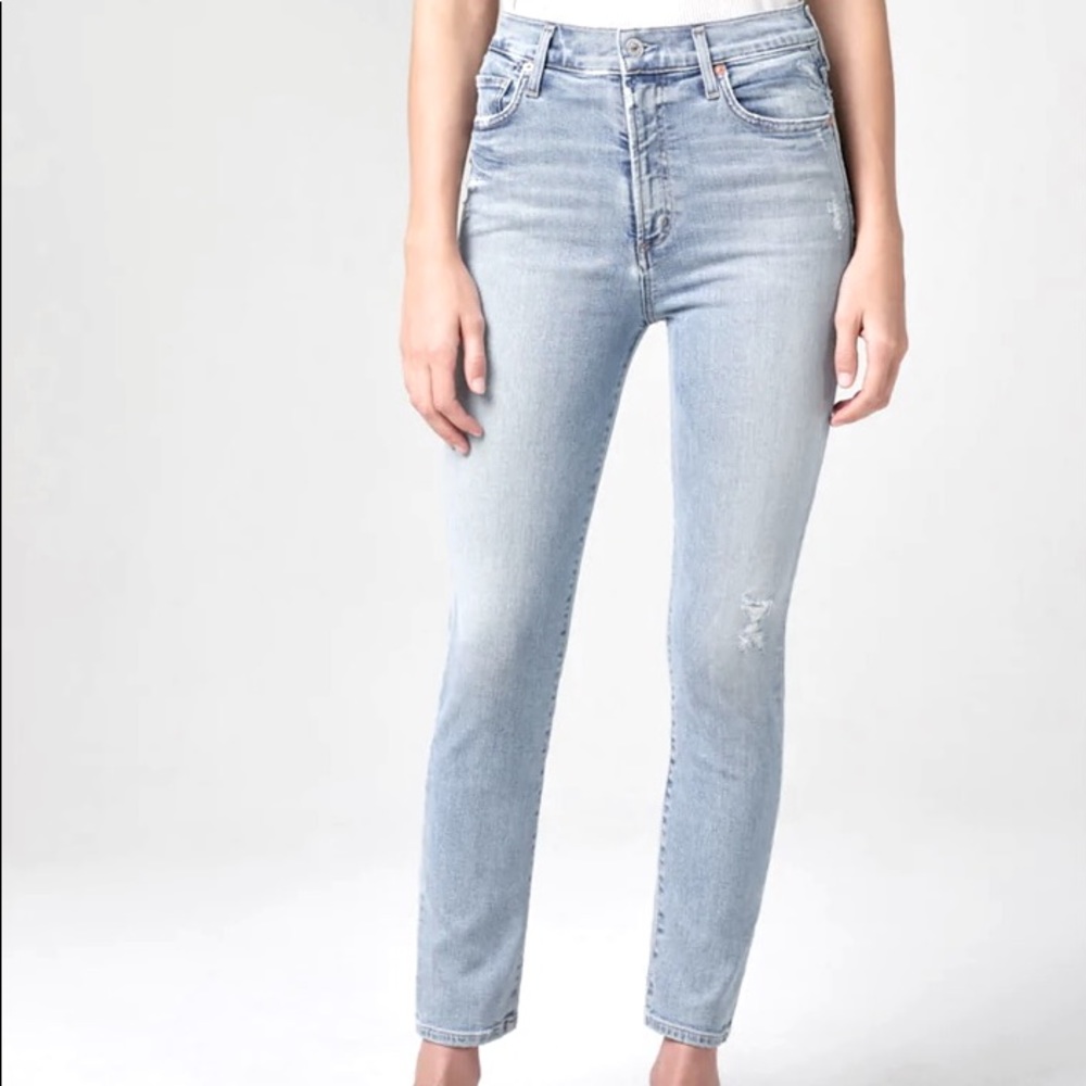 Citizens of Humanity Olivia High Rise Slim Ankle Size 29 VGUC